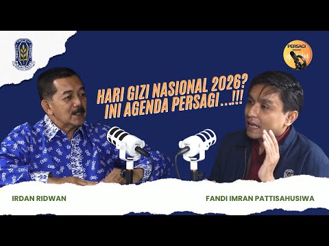 Hari Gizi Nasional 2026?? Ini Agenda PERSAGI Kabupaten Flores Timur!!! | PERSAGI Kabupaten Flores Timur PODCAST Eps. 16